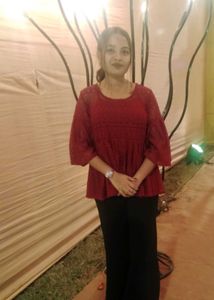 Maroon Top Wear