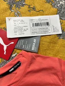 Puma Running T-Shirt - Coral