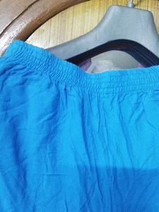 Rayon Plazo For Women 34waist Size