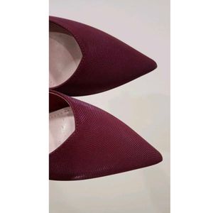 Burgundy Heels