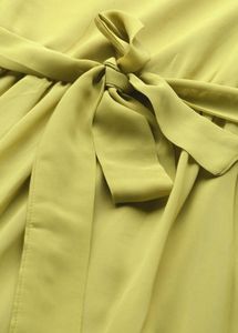 Lime Green Tiered Maxi Dress