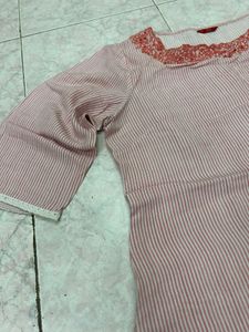 W Kurta &amp; Siyahi Plazzo