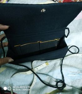 STUNNING Velvet Pearl Embroidered Purse