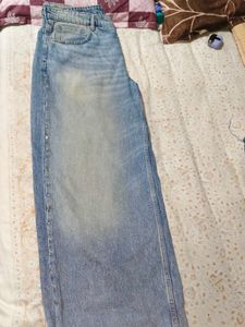 Studded Light Wash Denim Jeans