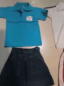 School And Sports Dress For 4-5 Year Old Girl