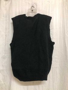 Croft &amp; Barrow Black Wool Sweetshirts