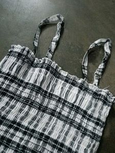 Plaid Cami Top