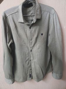Sage Green Button-Down Shirt