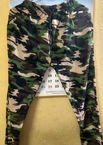 Cargo/Army Print Trouser