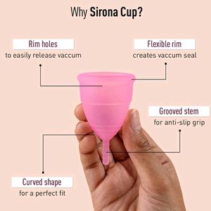 Sirona Pad Free Menstrual Cup