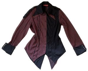 90s Fitted Black Shirt