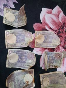 1 And 2 Rs Note Rare
