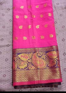 8 Banarasi saree Gold Design With Blouse