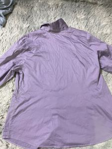 Lilac Button Down Shirt