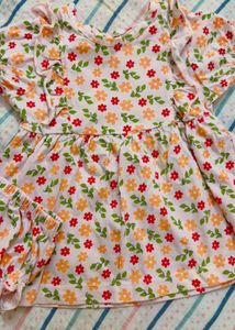 Floral Baby Outfit