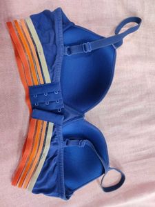 Padded Blue Bra