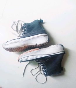 Black Converse High-Top Sneakers