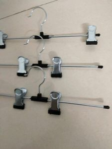 3 Hangers With Clips