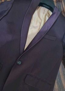 Stylish Burgundy Blazer full new