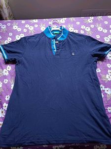 Navy Blue Polo Tshirt