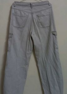 HnM Beige Cargo Pants