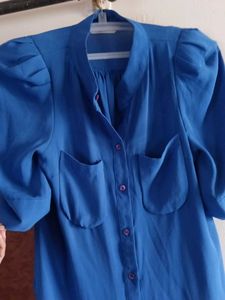 Stylish Blue Blouse