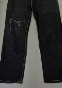 Ripped Look Charcoal Grey Urbanic Jeans