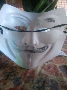 White hacker Mask