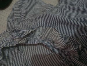 Striped Ruffle Y2K Blouse