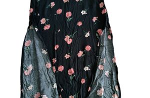 Straight Fit  Floral Kurta