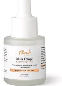 vilvah milk drops brightening serum