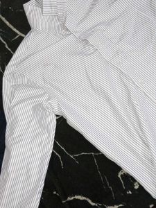 Striped Button-Down Shirt