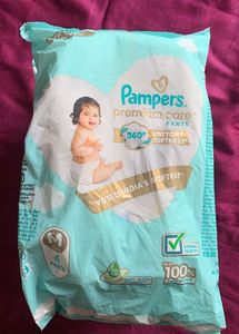 Pampers Premium Care Diapers - Size M - 52 Pants