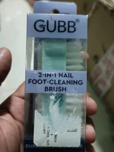 GUBB 2 IN 1 Nail Foot Cleaning Brush