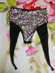 (1101)Sequin Party Bottoms