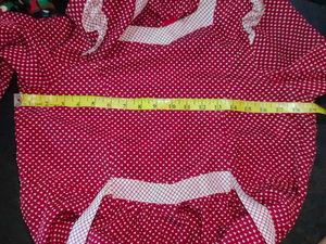 Vintage Polka Dot Maxi Dress