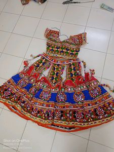 Knee Length Lehnga And Choli Chanyacholi For Navratri