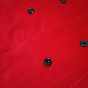 Women Red Coat