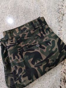 Camo Print Jogger Pants