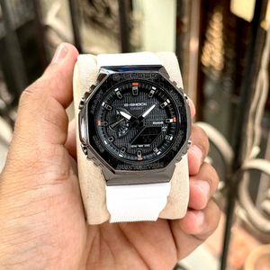 G SHOCK PREMIUM WHITE BELT MENS WATCH @,SALE