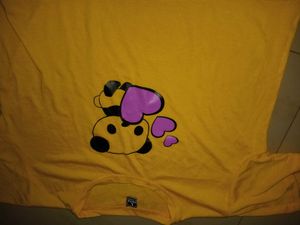 Cute Panda Graphic Tee NEW