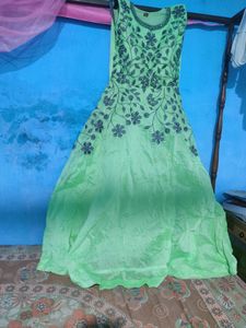 Sea Green Gown