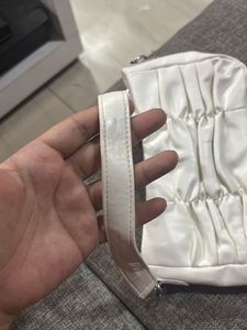 White Handbag