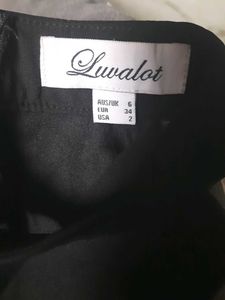Sleeveless Black Top