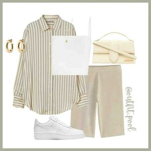 UNIQLO Pinstripe Shirt