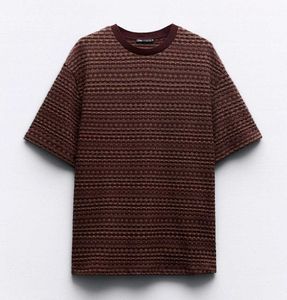 ZARA Textured Jacquard Top