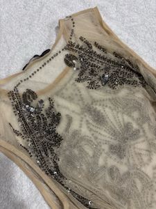 Y2k Beaded top