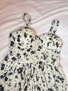 Cute Black and padded Dress