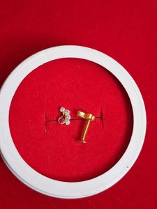 Stud Earrings Gold