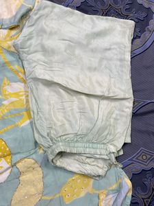 Elegant Crepe Kurta Set With Lining